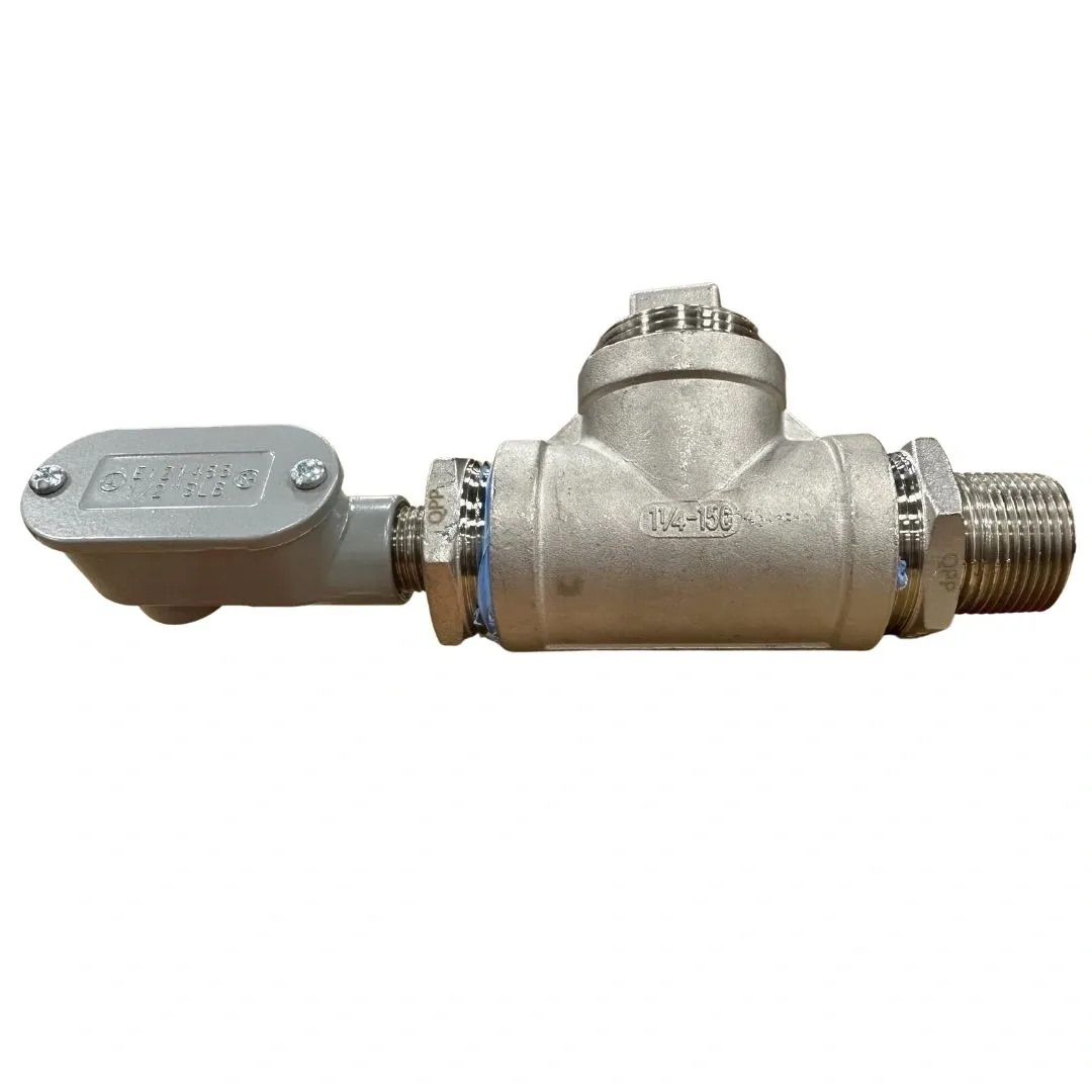 A close up of the side view of a valve.